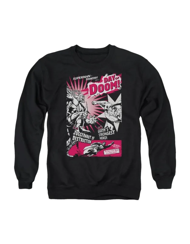 Superman Day Of Doom Crewneck Sweatshirt