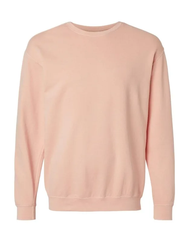 Comfort Colors Garment-dyed Lightweight Fleece Crewneck Sweatshirt, Soft Ring Spun Cotton Fabric, Relaxed Fit
