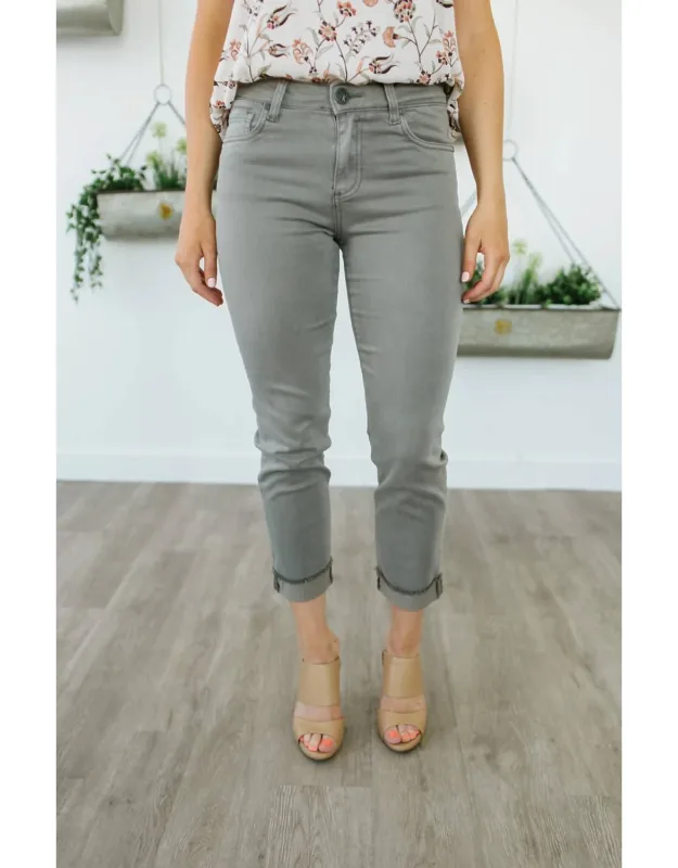 Crop Straight Leg Jeans