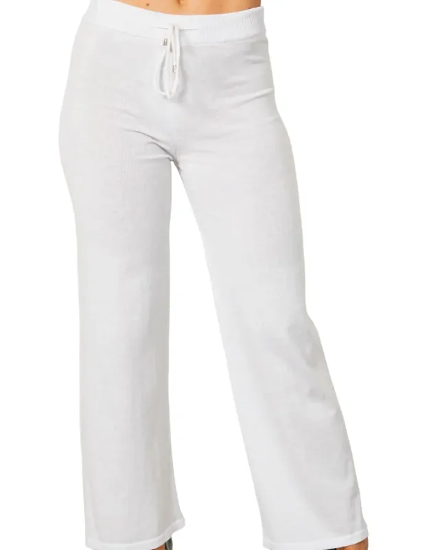 Lounge Pant With Drawstring Detail And Tailored Fit