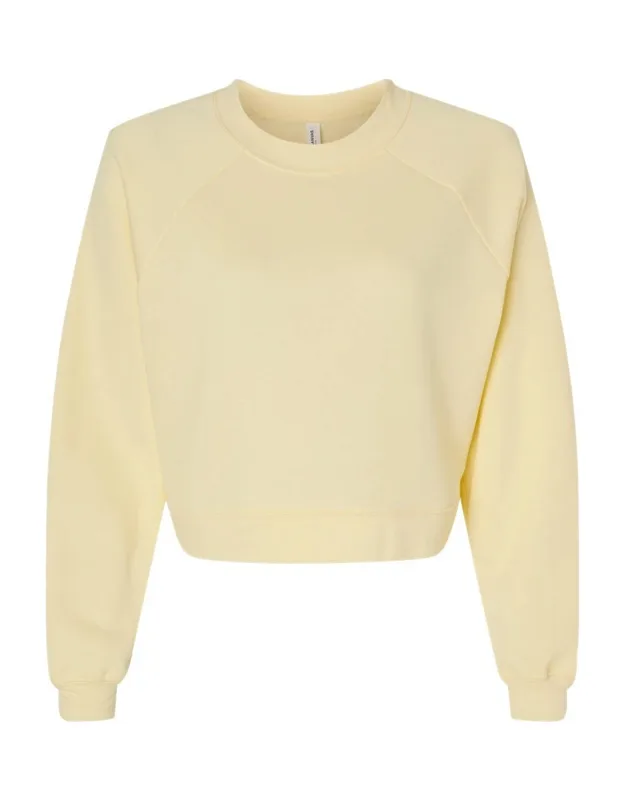 "raglan Pullover Fleece - 7 Oz. Airlume Preshrunk Combed Cotton/polyester"