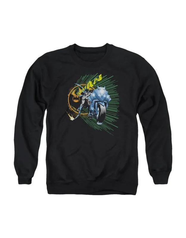 Batman Batcycle Crewneck Sweatshirt