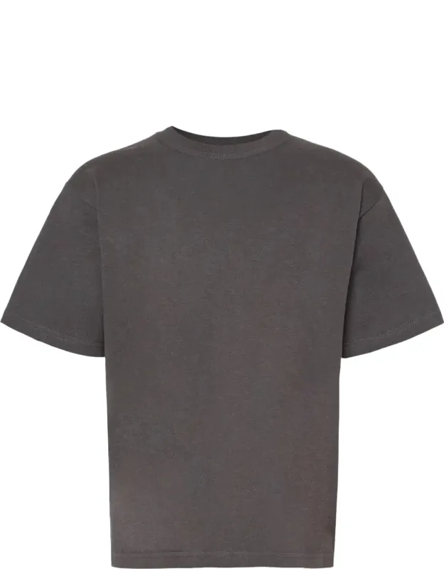 Youth Gold Soft Touch T-shirt 100% Preshrunk Cotton, Cover Seamed Neckline