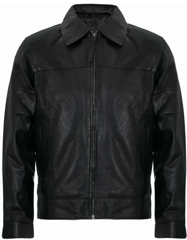 Retro Classic Nappa Leather Biker Jacket