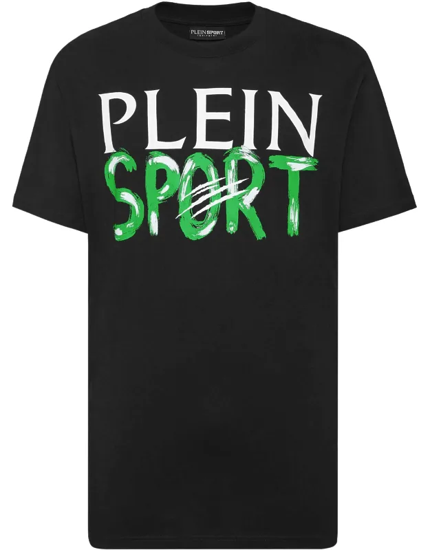 T-shirt Round Neck Ss - Maximum Comfort, Rubberized Tiger Patch