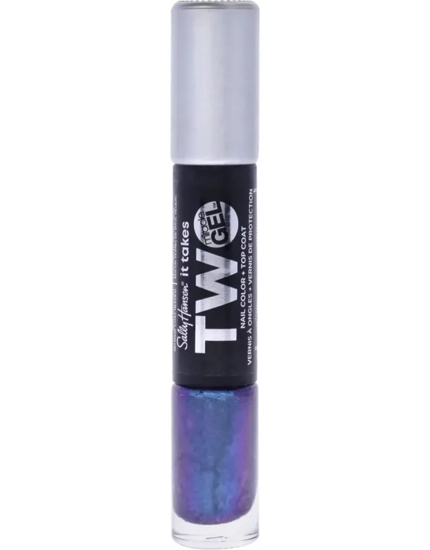Miracle Gel It Take Two - 970 Hyp-nautical - 2 Pc 0.12oz Nail Color, 0.12oz Top Coat