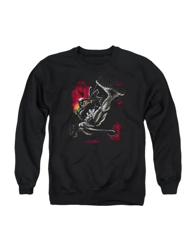 Batman Kick Swing Crewneck Sweatshirt