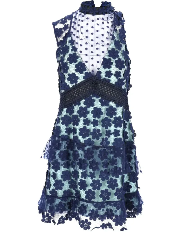 Sleeveless Ruffled Dress