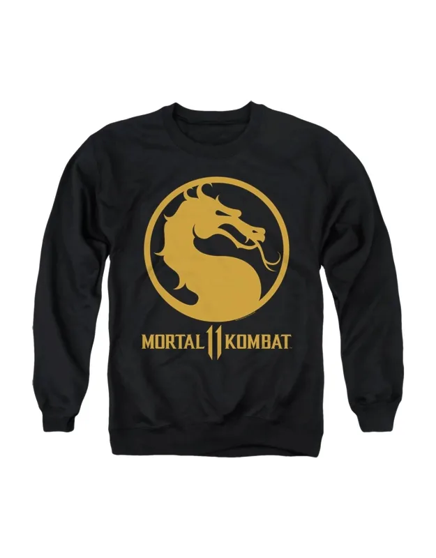Mortal Kombat 11 Dragon Logo Crewneck Sweatshirt