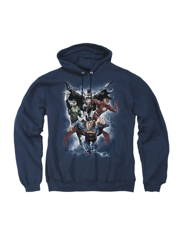 Justice League Of America The Coming Storm Hoodie - 50% Cotton, 50% Polyester