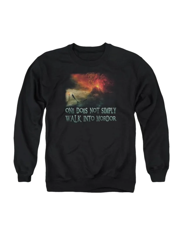 Lord Of The Rings Walk In Mordor Crewneck Sweatshirt