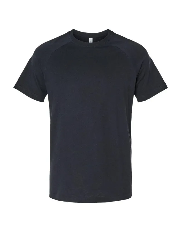 Heather Cvc Raglan Tee - Pre-shrunk, Retail Fit