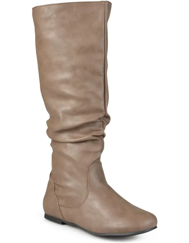 Jayne Boot With Slouchy Design And Extra Room In Calves
