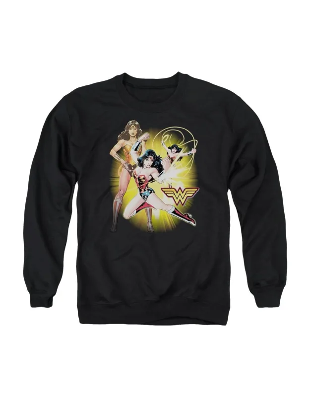 Justice League Of America Adult Crewneck Sweatshirt, 50% Cotton And 50% Polyester