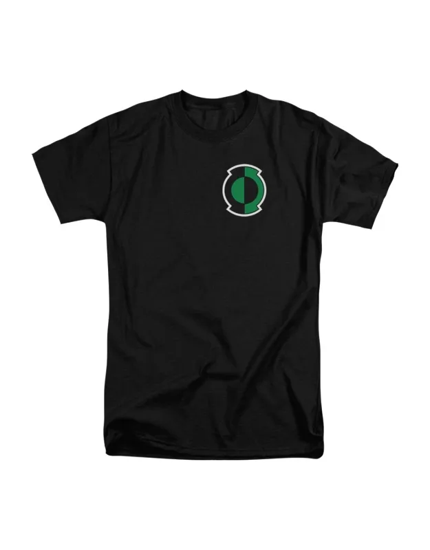 Green Lantern Kyle Logo Short Sleeve Tee - 100% Cotton, Officially Licensed