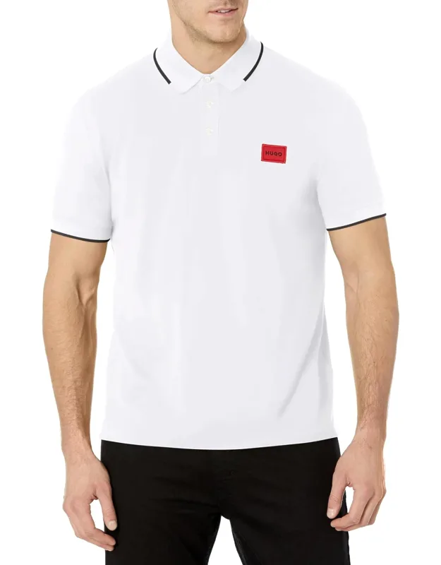 Deresino232 Square Logo Polo Shirt