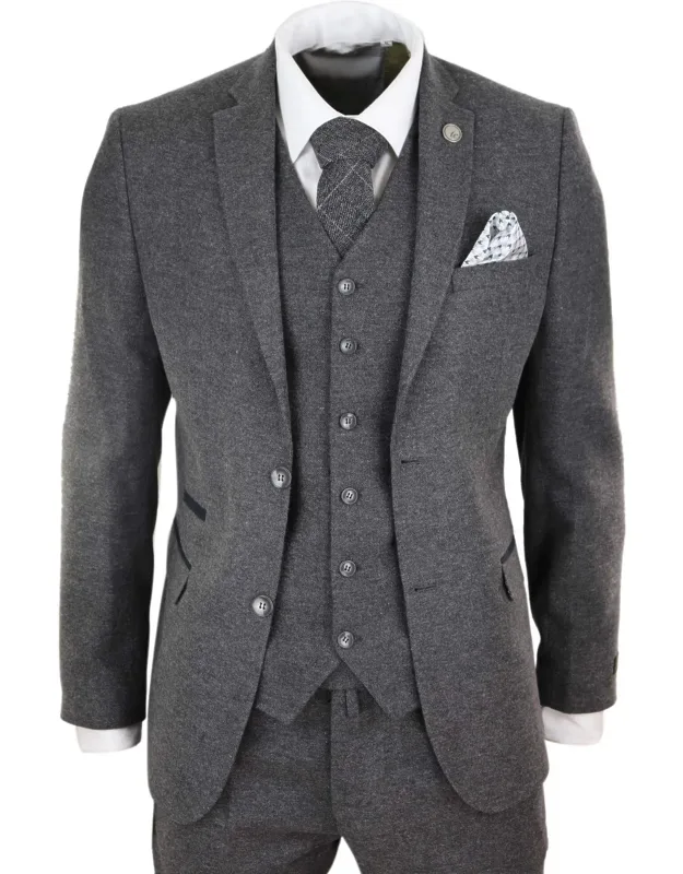 Wool Tweed Suit 3 Pieces 1920s