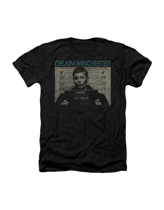 Supernatural Dean Mug Shot Tee