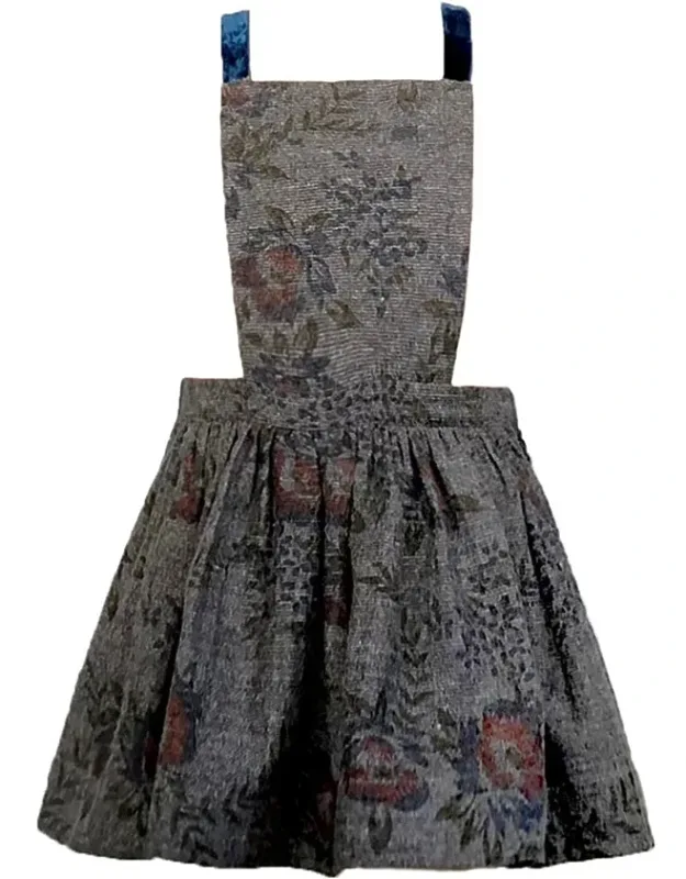 Ella Dress With Floral Pattern And Cross-back Straps