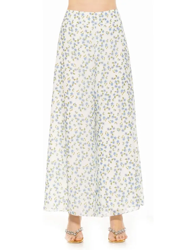 Imogen Chiffon Pant With Delicate Waistband And Lightweight Comfort