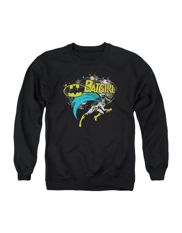 Batgirl Halftone Crewneck Sweatshirt