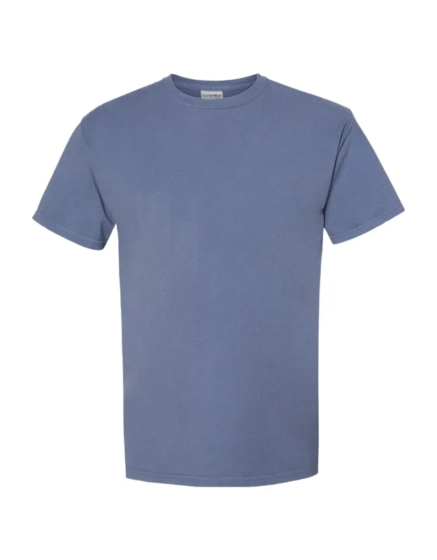 Comfortwash T-shirt 100% Ringspun Cotton Double-needle Coverstitched