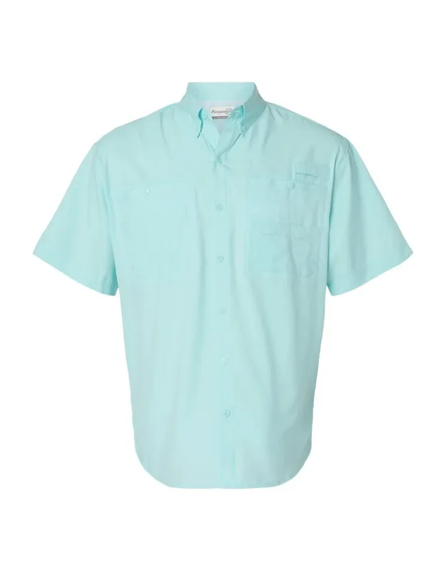 Hatteras Performance Fishing Shirt With Moisture Management And Upf 40+ Protection