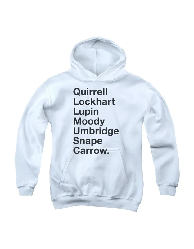 Harry Potter Professors Youth Pull Over Hoodie - Stylish For Everyday Wear, 50% Cotton And 50% Polyester