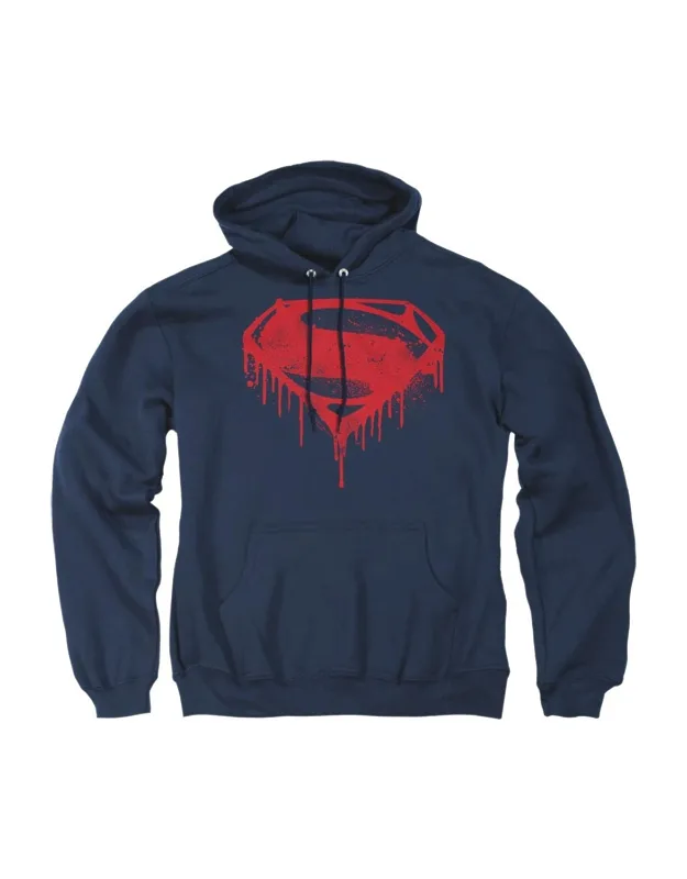 Batman V Superman Splattered Hoodie / Hooded Sweatshirt Stylish, Easy Wear