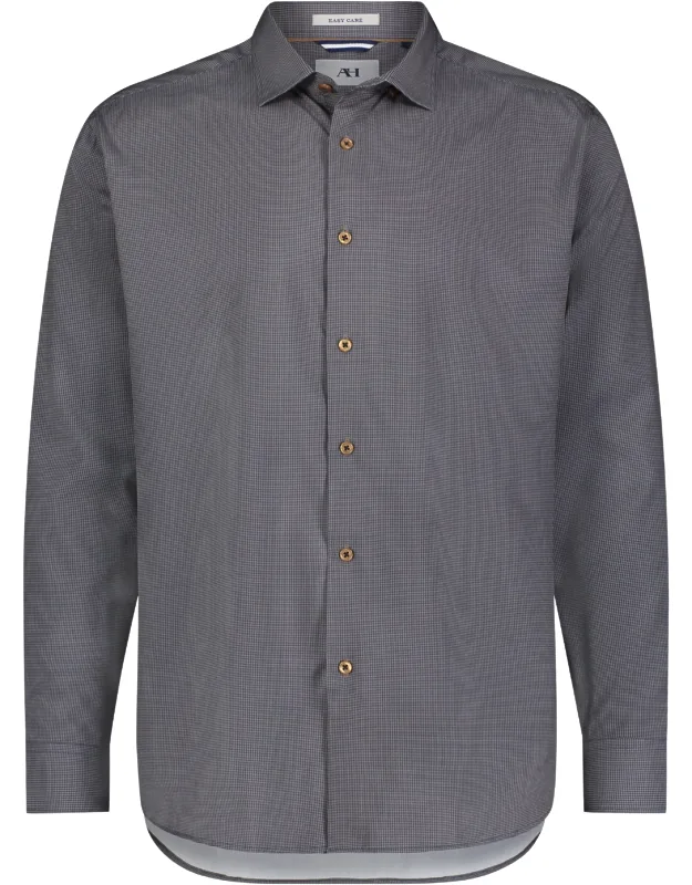Mini Geo Dot Long Sleeve Shirt - Non Iron, Moisture Wicking