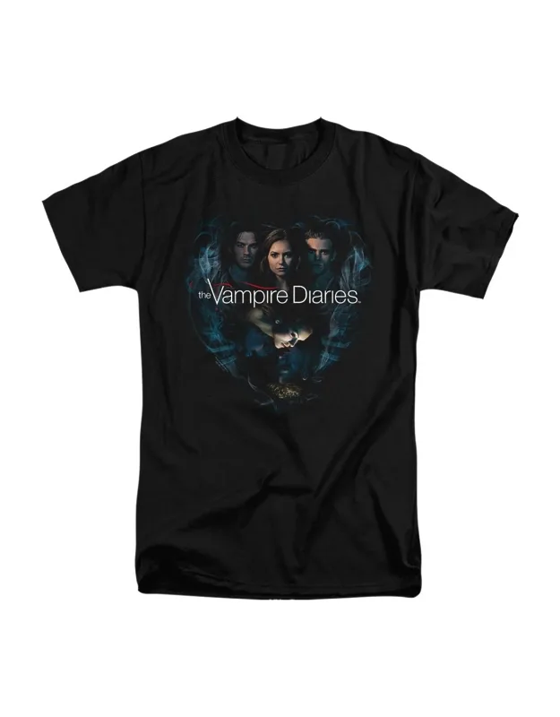 Vampire Diaries Hearts Desire Short Sleeve Tall Tee / T-shirt