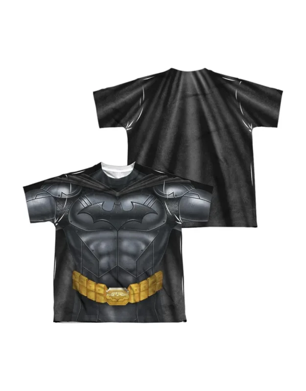 Batman Athletic Uniform Short Sleeve Poly Crew Tee Stylish, Easy