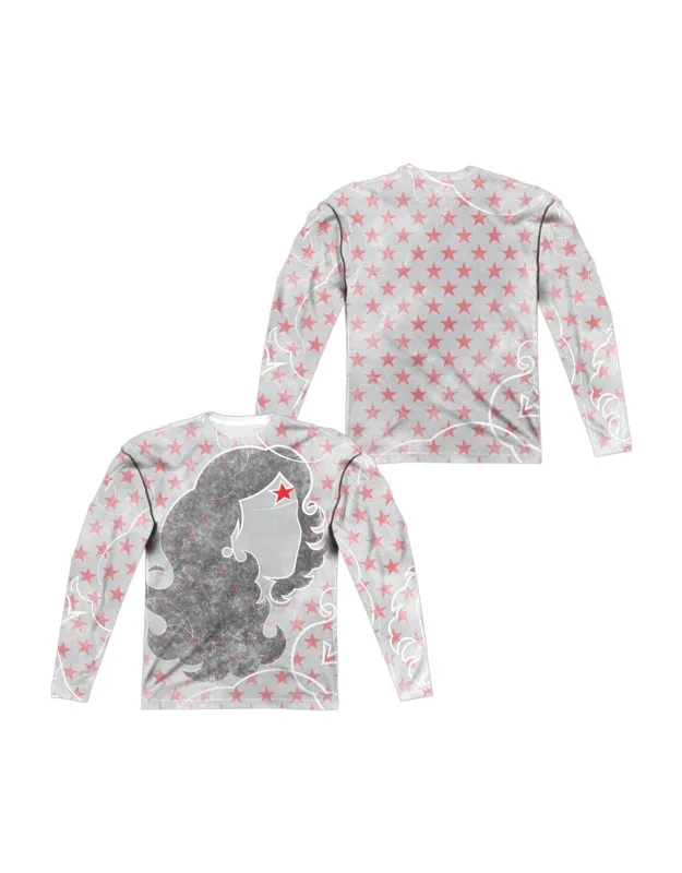 Wonder Woman Inline Long Sleeve Crew Tee