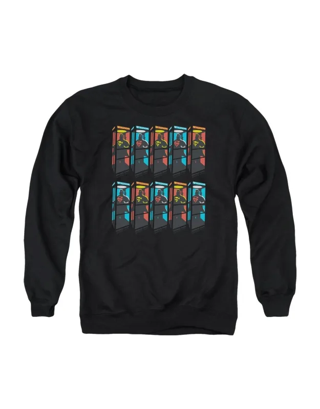 Superman Super Booths Crewneck Sweatshirt