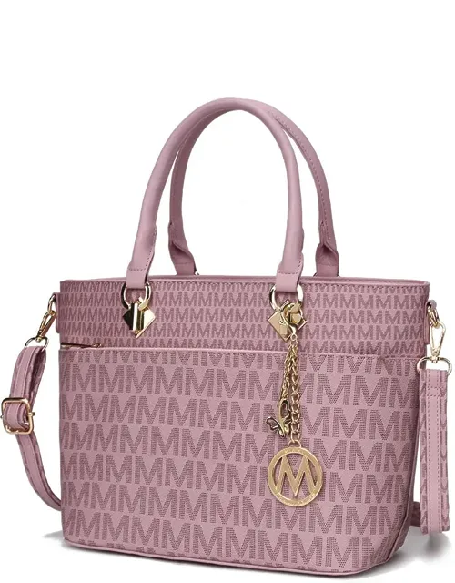 Yonah Tote Bag With Spacious Interior And Detachable Crossbody Strap