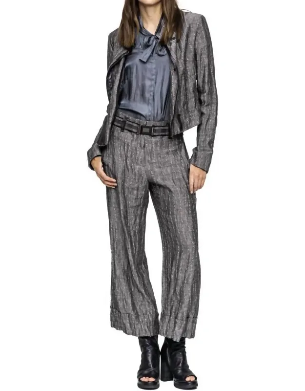 Culotte Stripe Pants