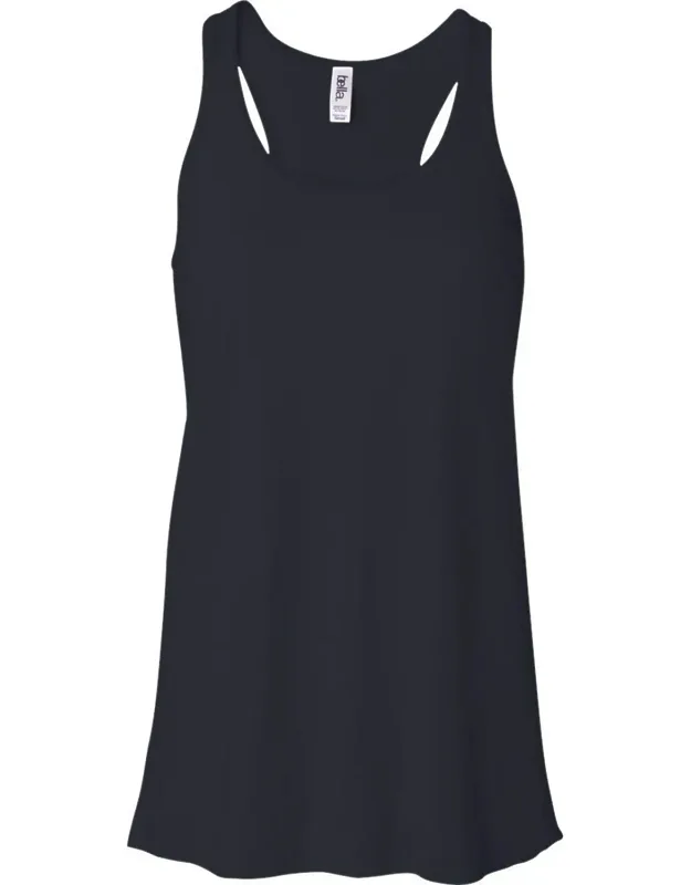 Flowy Racerback Tank - Relaxed Fit, A-line Body