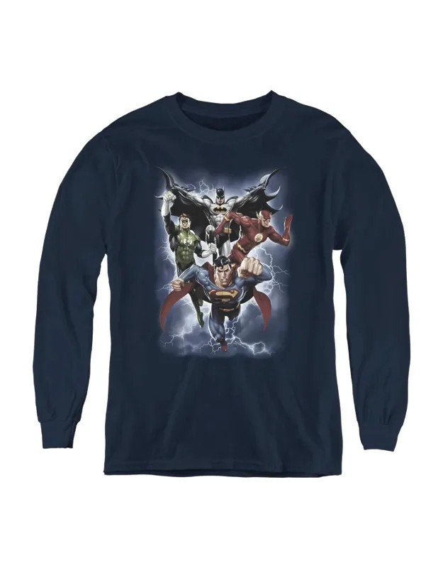 Justice League Of America The Coming Storm Long Sleeve Tee