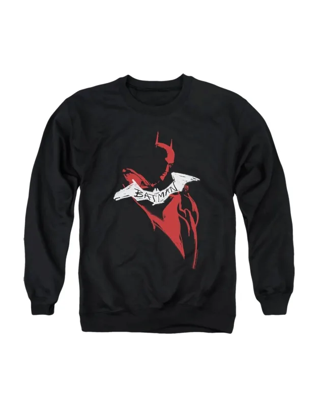 The Batman Hand Drawn Silhouette Crewneck Sweatshirt