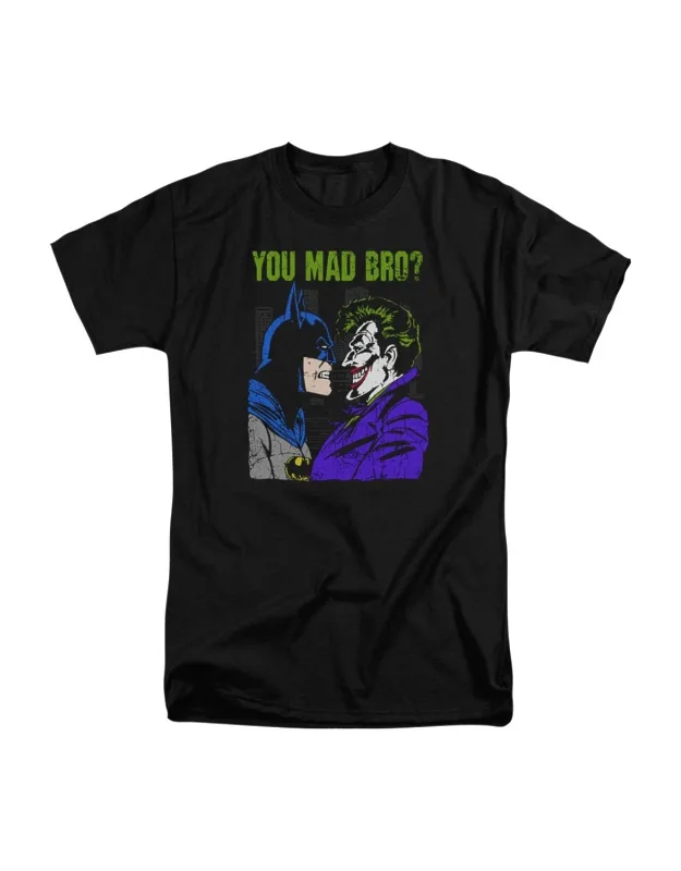 Dc Comics Mad Bro Short Sleeve Adult Tall Tee