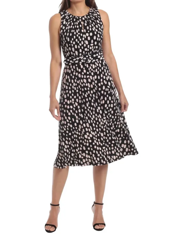 Belted Midi Dress