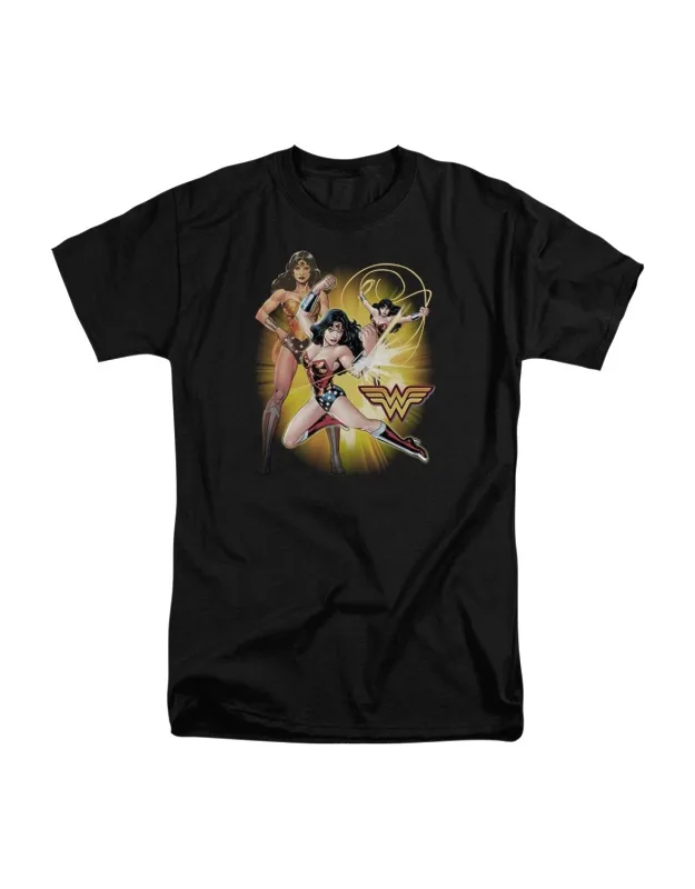 Justice League Of America Short Sleeve Tee - 100% Cotton, Officially Licensed