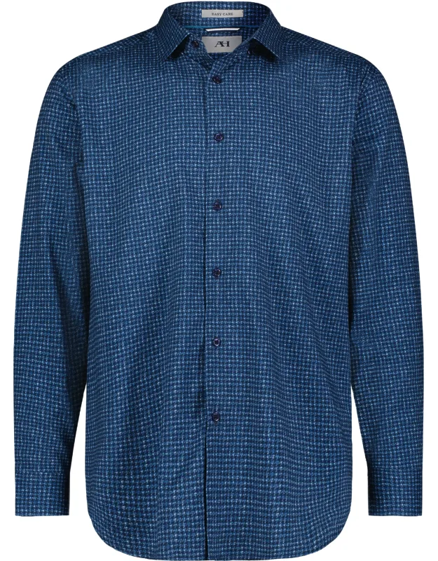 Herringbone Printed Shirt