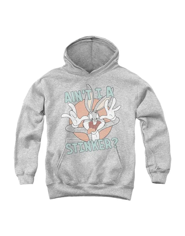 Looney Tunes Aint I A Stinker Youth Pull Over Hoodie - Stylish And Great For Everyday Wear