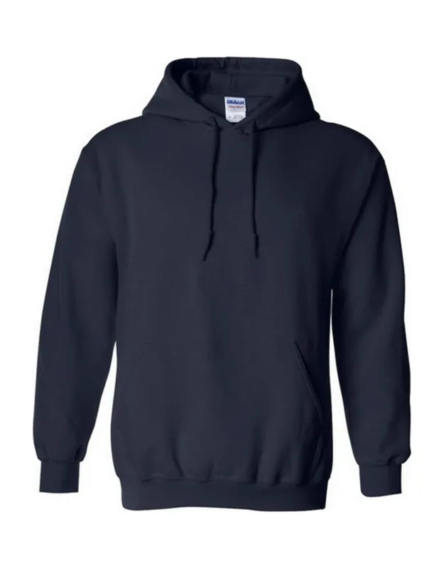 Gildan Heavy Blend Hooded Sweatshirt With Double-lined Hood And Pouch Pocket