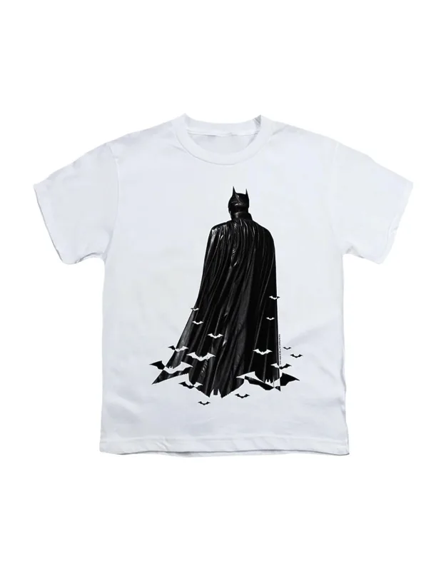 _batman Bat Cape Short Sleeve Youth Tee / T-shirt Stylish Easy_