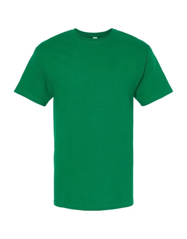 Gold Soft Touch T-shirt - 100% Cotton, Tear Away Label