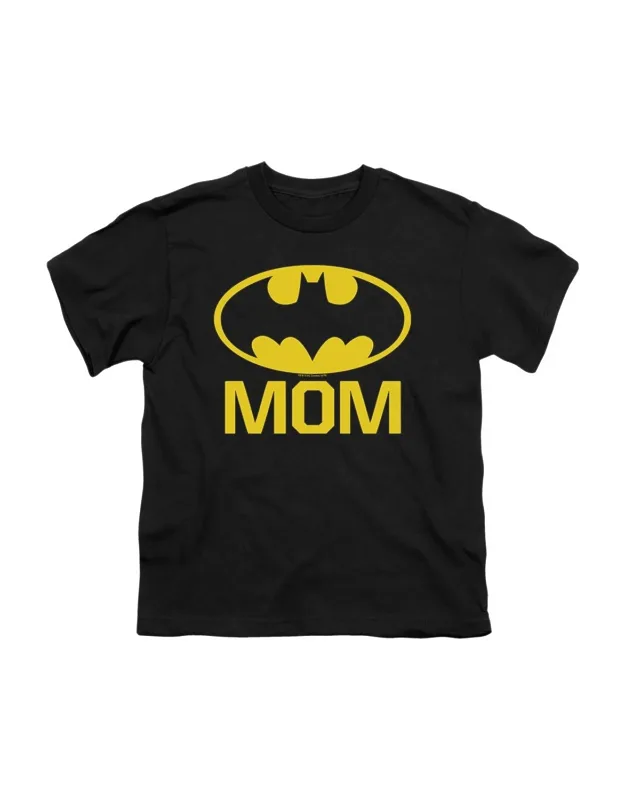 _bat Mom Short Sleeve Youth Tee / T-shirt Stylish Easy Everyday Wear_