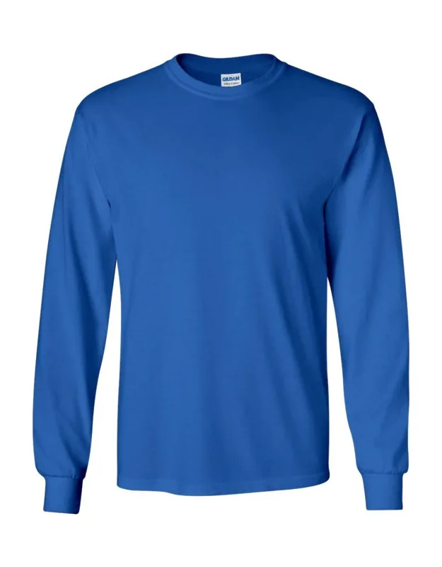Ultra Cotton Long Sleeve T-shirt - Heavyweight Fabric, Classic Fit