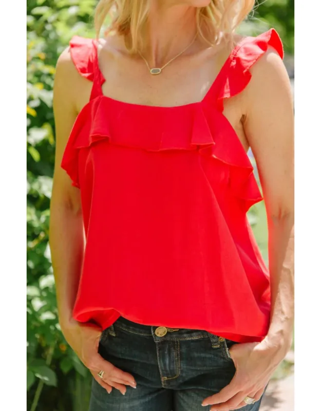 Ruffle Tank